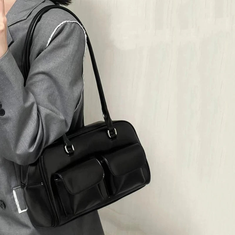 Large Capacity Retro Shoulder Bag for Women