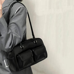 Large Capacity Retro Shoulder Bag for Women