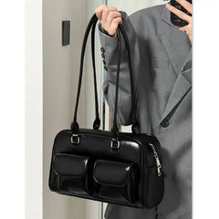 Large Capacity Retro Shoulder Bag for Women