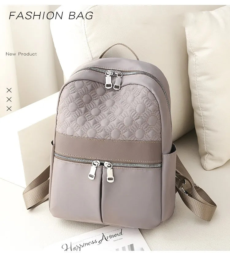 Large Capacity Oxford Backpacks for Women Work Street Bookbags