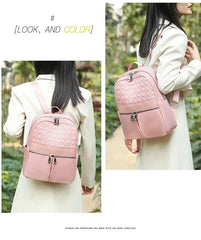 Large Capacity Oxford Backpacks for Women Work Street Bookbags