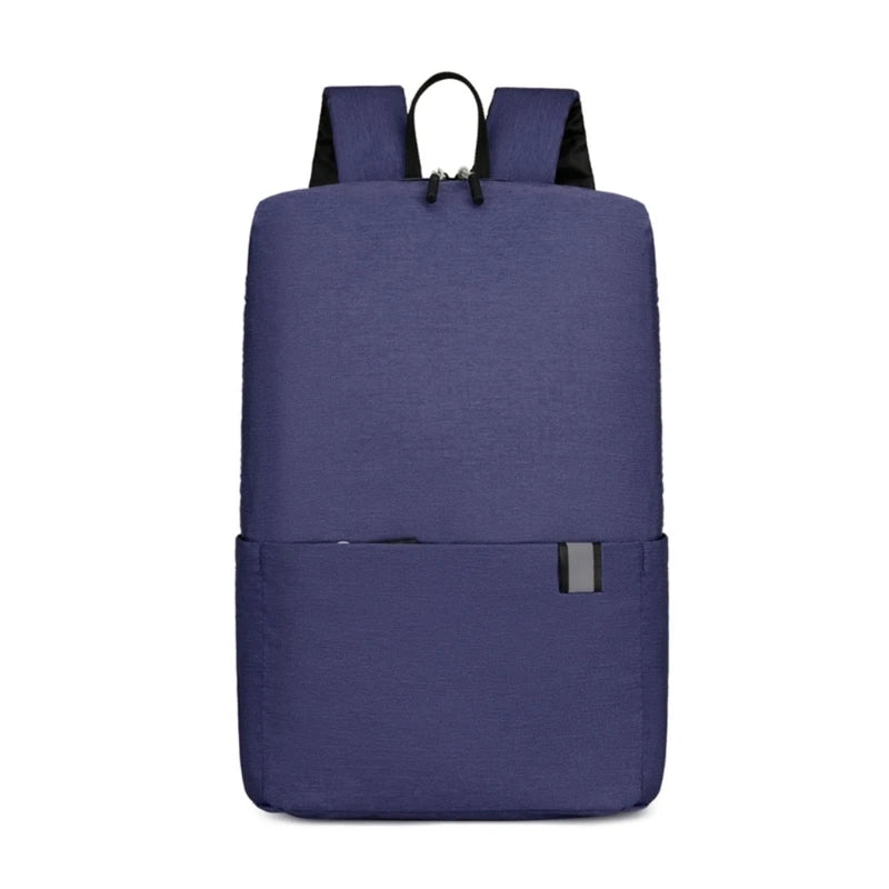 Large Capacity Nylon Backpack with Reflective Stripe
