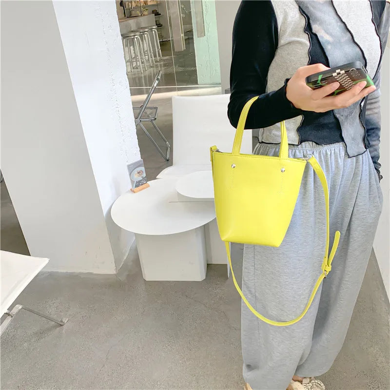 Large Capacity Bucket Shoulder Bags for Women Summer Underarm Women's Bag