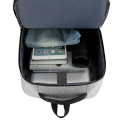 Large Business Laptop Backpack USB Men's Bagpack For Teens