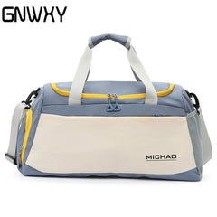 Large Capacity Travel Fitness Bag Wet Dry Separation Shoe Compartment