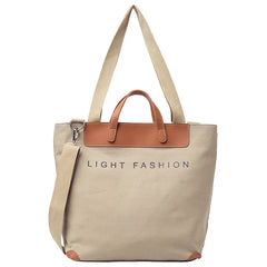 Large Capacity Canvas Bag Top-handle Bags for Women Female Purses and Handbags