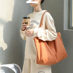 Large Capacity Canvas Totes Travel Purse Shoulder Bag For Lady Top-handle Bag