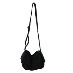 Large Capacity Canvas Shoulder Bags Soft Denim Leisure Travel Bag for Women