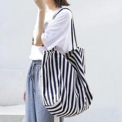 Large Canvas Tote Multifunctional Casual Shoulder Bag