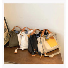 Large Capacity Canvas Women's Bag Female Big Crossbody Shoulder Bags Shopper