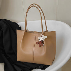 Large Capacity Cartoon Bear Women's Handbag Travel Totes Purse