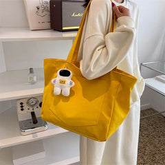 Large Canvas Women's Handbag Shoulder Bags Totes Purse