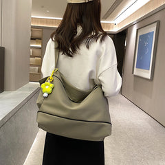 Large Capacity Canvas Women's Shoulder Bag for Travel Shopping Casual Totes