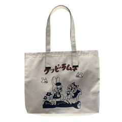 Cartoon Print Ladies Canvas Shoulder Bag Eco Reusable Women Shopper