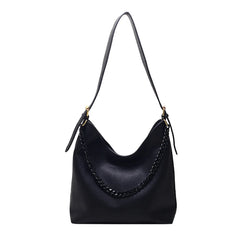 Large Capacity Shoulder Bags for Women High Pu Leather Bucket Tote