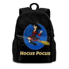 Large Capacity Backpack Laptop Travel Bags Film Film Halloween Funny Cartoon