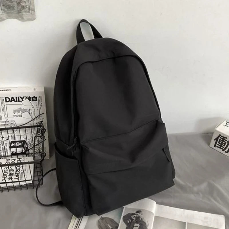 Large-Capacity Rucksack for Women Pure Casual Student Backpack