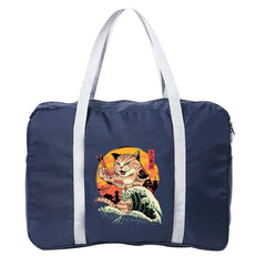 Japan Cat Print Weekend Bag Big Capacity Travel Carry on Luggage Bags
