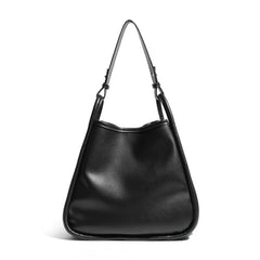 Vintage PU Leather Women's Shoulder Bag Large Capacity