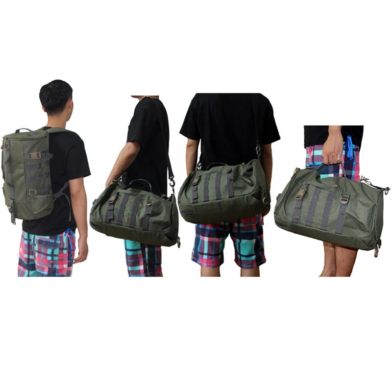 Large Capacity Fishing Bag Outdoor Waist Pack Lures Gear Storage