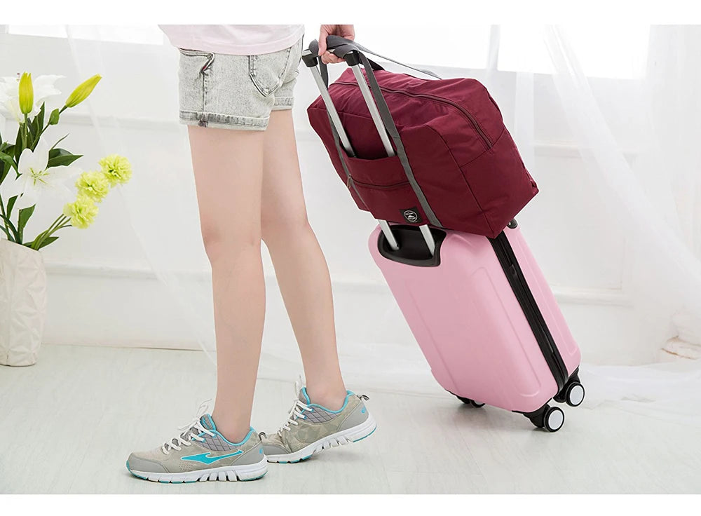 Large Capacity Foldable Travel Bag Clothes Organizers Bags Handbags
