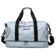 Large Foldable Travel Bag Wet Dry Yoga Gym Bags Waterproof Duffle Handbag