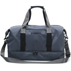 Large Foldable Travel Bag Wet Dry Yoga Gym Bags Waterproof Duffle Handbag