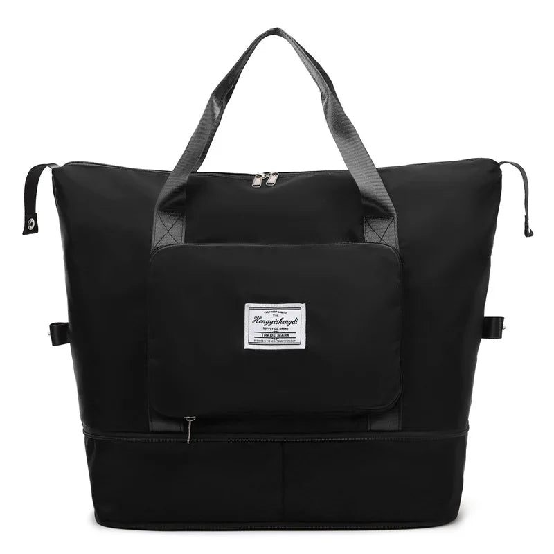 Large Foldable Travel Bag Waterproof Luggage Tote Gym Duffel Bag