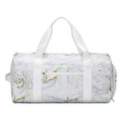 Large Capacity Foldable Travel Duffle Bag Women Wet Dry Waterproof