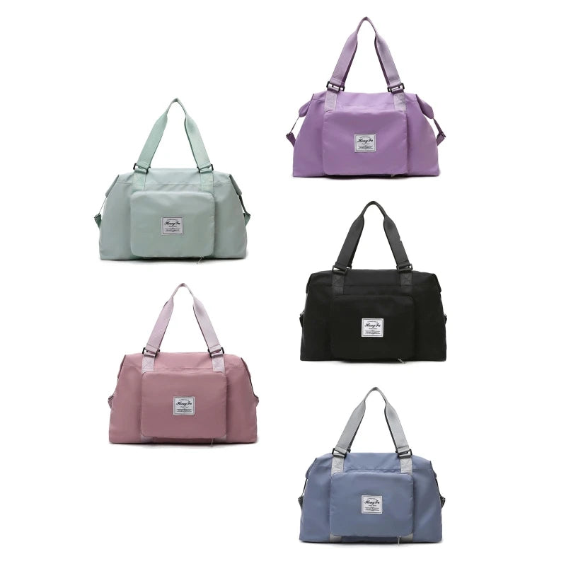Large Capacity Foldable Duffel Bag Dry Wet Separation