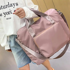 Large Capacity Folding Travel Bag Woman Bags Hand Luggage Tote Duffel Set
