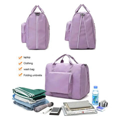 Large Capacity Folding Travel Bag Woman Bags Hand Luggage Tote Duffel Set