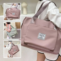 Large Capacity Folding Travel Bag Hand Luggage