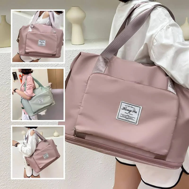 Large Capacity Foldable Travel Bag Waterproof Luggage Tote Handbag