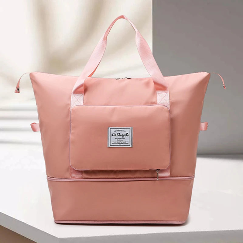 Large Folding Travel Bag Waterproof Luggage Tote Handbag