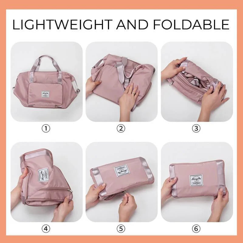 Large Capacity Folding Travel Bags Waterproof Luggage Handbag
