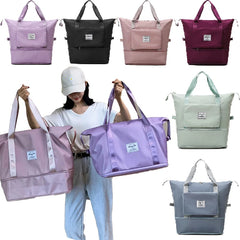 Folding Travel Bag Waterproof Luggage Tote Duffle Gym Yoga Shoulder Bag