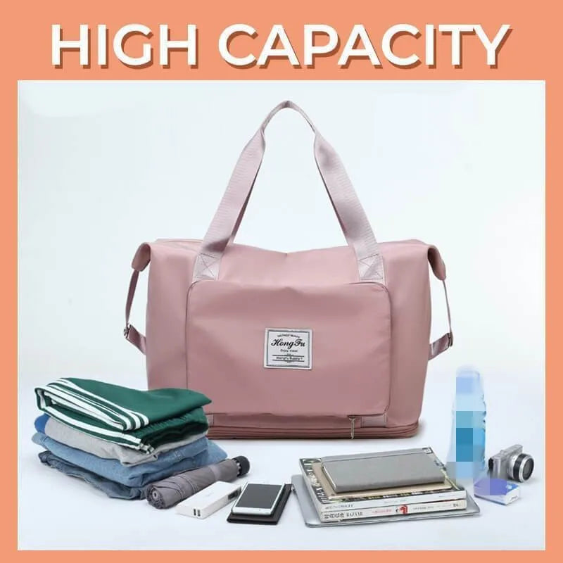 Large Capacity Foldable Travel Bag Waterproof Luggage Tote Handbag