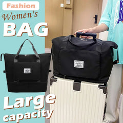 Large Folding Travel Bag Waterproof Tote Duffle Gym Yoga Storage Shoulder