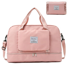 Large Capacity Folding Travel Bag Waterproof Tote Handbag