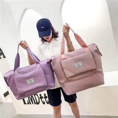 Large Capacity Travel Bag Waterproof Luggage Tote Handbag