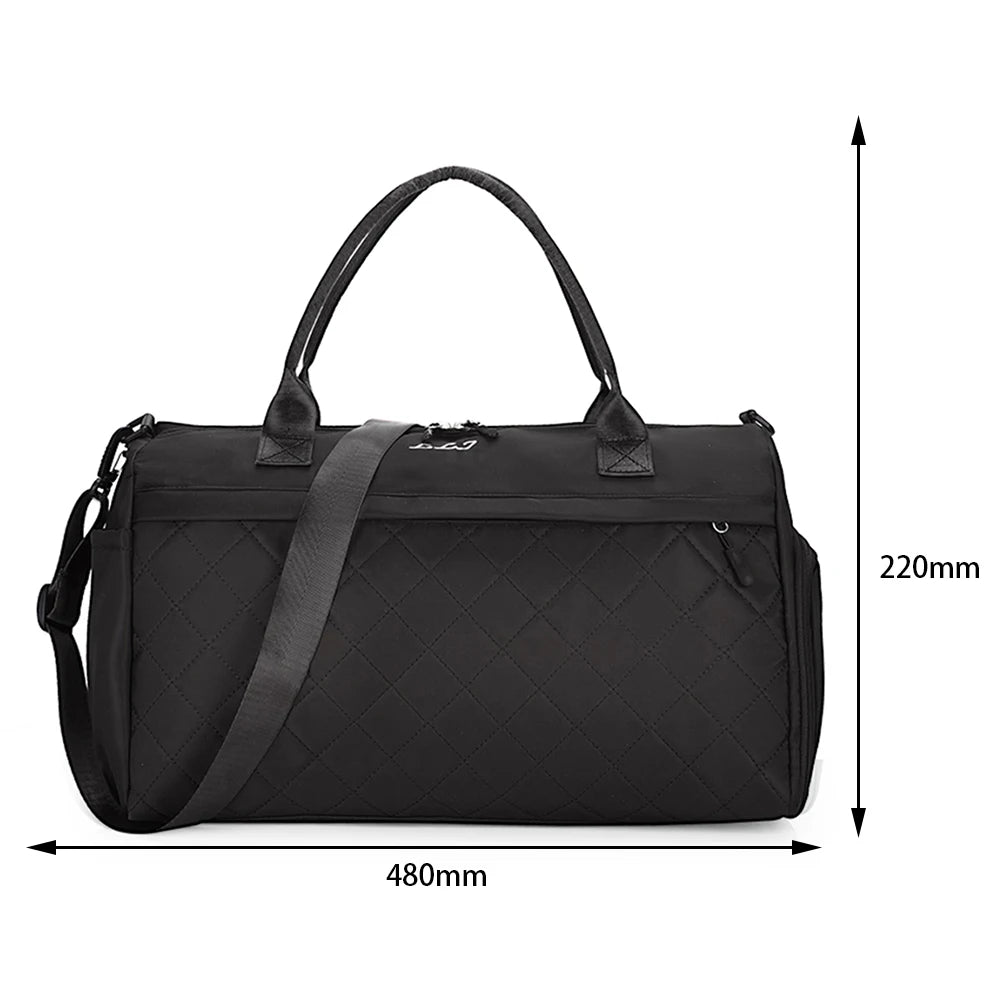 Large Capacity Travel Bags Waterproof Handbag Duffle Bag Yoga Sport Shoulder Bag