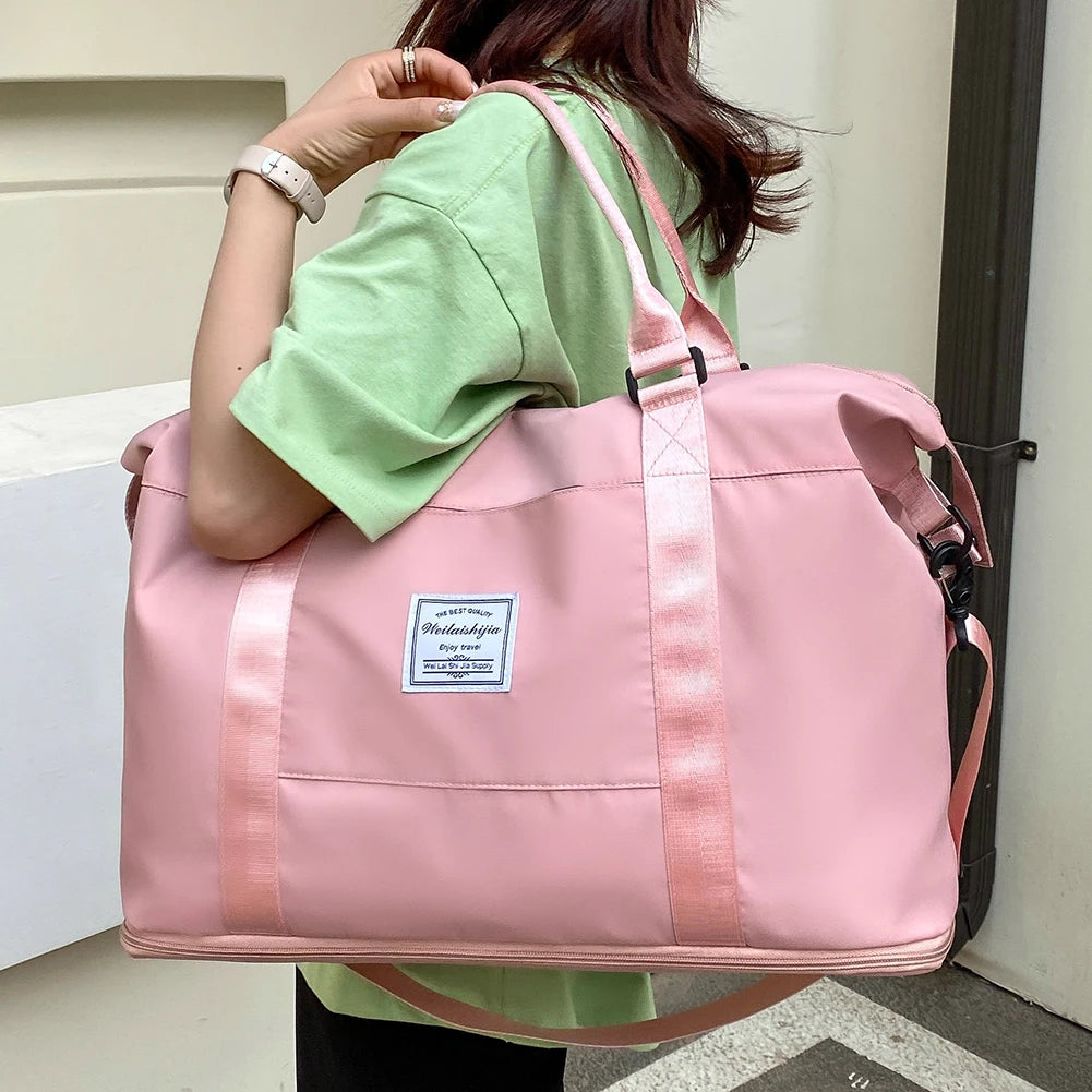 Waterproof Travel Tote Bag for Women with Large Capacity