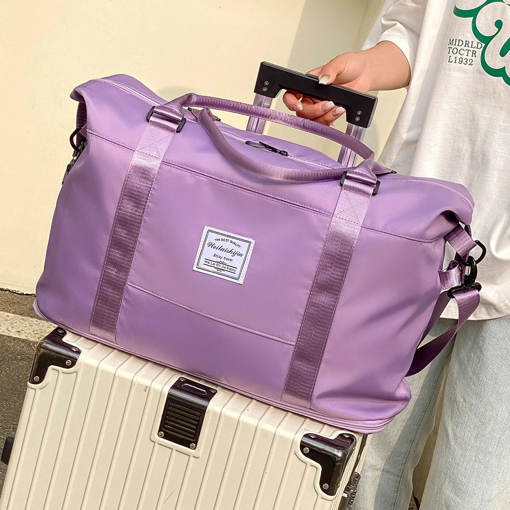 Waterproof Travel Tote Bag for Women with Large Capacity