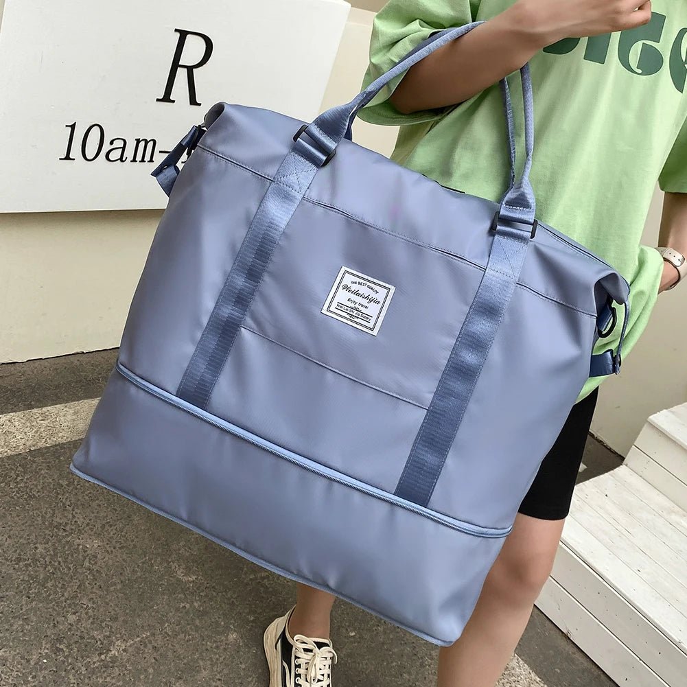 Waterproof Travel Tote Bag for Women with Large Capacity