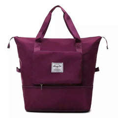 Large Capacity Folding Travel Bags Gym Yoga Storage Shoulder Bag