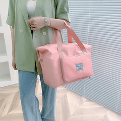 Waterproof Large Capacity Folding Travel Duffle Bag Tote Handbag