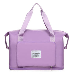 Large Capacity Folding Travel Duffle Bag Waterproof Tote Handbag