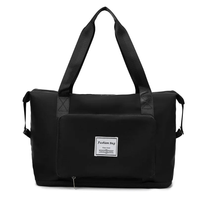 Large Capacity Foldable Waterproof Travel Tote Handbag Duffle Bag