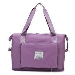 Large Capacity Foldable Waterproof Travel Tote Handbag Duffle Bag